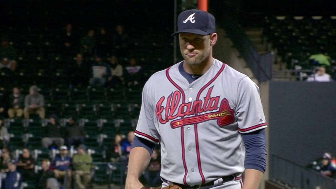 ATL@NYM: Stults gets Cuddyer to end the inning