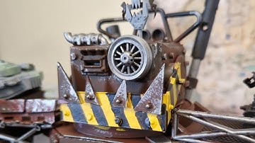 Scratchbuild Ork Stompa pt 4