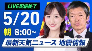 ウェザーニュースの配信のサムネイル画像