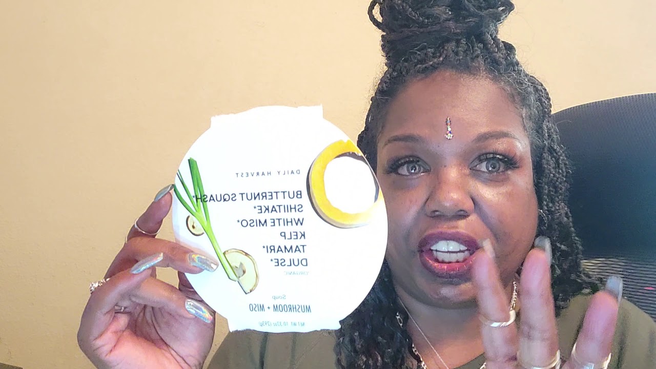 DAILY HARVEST review on HARVEST Bowl and soup YouTube