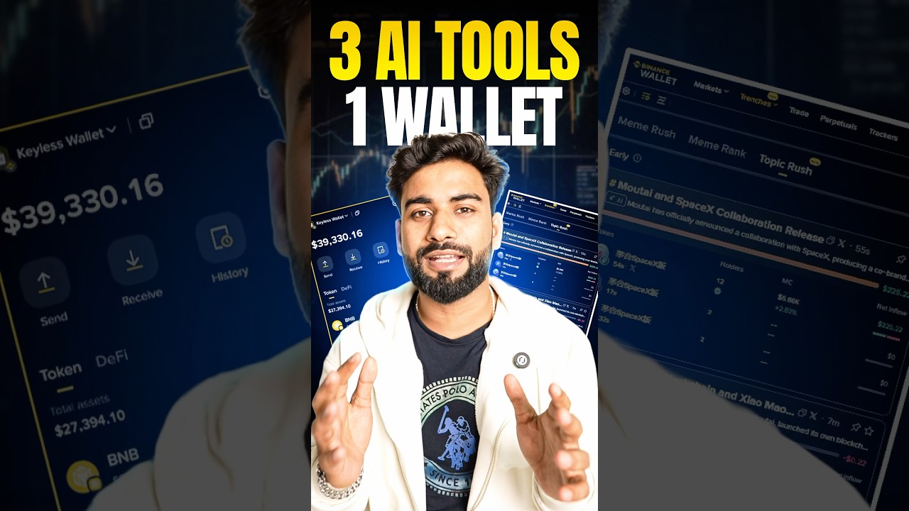 How Binance Wallet Uses AI to Find Crypto Trends Early | Find Crypto Gems | 