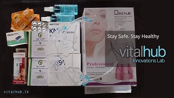Unboxing of the VitalHub Preventive Care Package