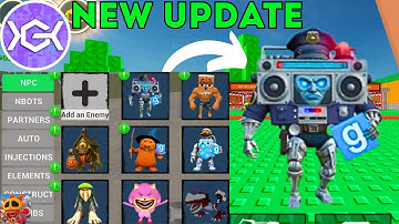 NEW UPDATE 9.3.3 Nextbot in Playground mod unlock NEW 3D BOOMBLAZZO in Garry
