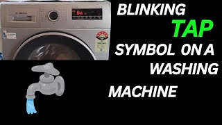 Fixing Tap Symbol on Washing Machine | Water Inlet Problem Explained!