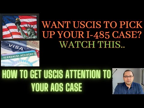 Want USCIS to pick up your I-485 case? **Watch this**