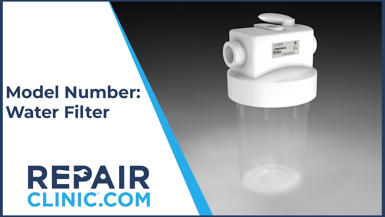 How to Find the Model Number on a Water Filter - Tech Tips from Repair ...