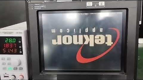 Barco TID 126 Touch Display Unit Model V9520037 Repairs by Dynamics Circuit (S) Pte. Ltd.