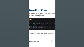 File handling in python - code anatomy