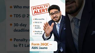 90% Tenants Yeh Nahi Jaante Form 26Qc Filing Penalty Deadline