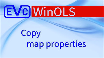 WinOLS: Copy map properties