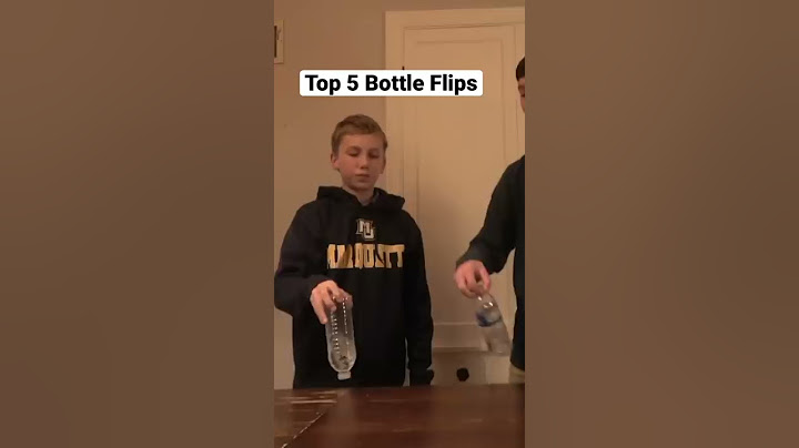 Top 5 Bottle Flips