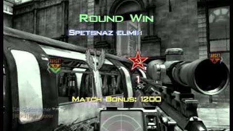 Sick MW3 Final Killcam