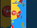 World in parallel universe countryballs war shorts ytshorts viral