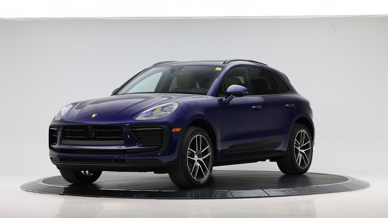2024 Porsche Macan Gentian Blue Metallic | P7526 - YouTube