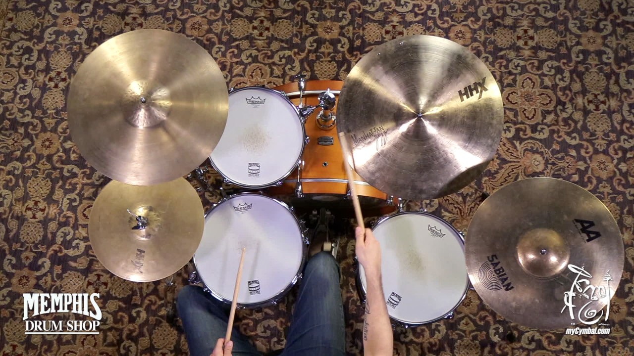 Used Sabian 20" HHX Manhattan Jazz Ride Cymbal 1784g (U12085XN