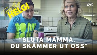 Tom Kör Cinnamon Challenge Med Mamma Trevlig Helg Svt