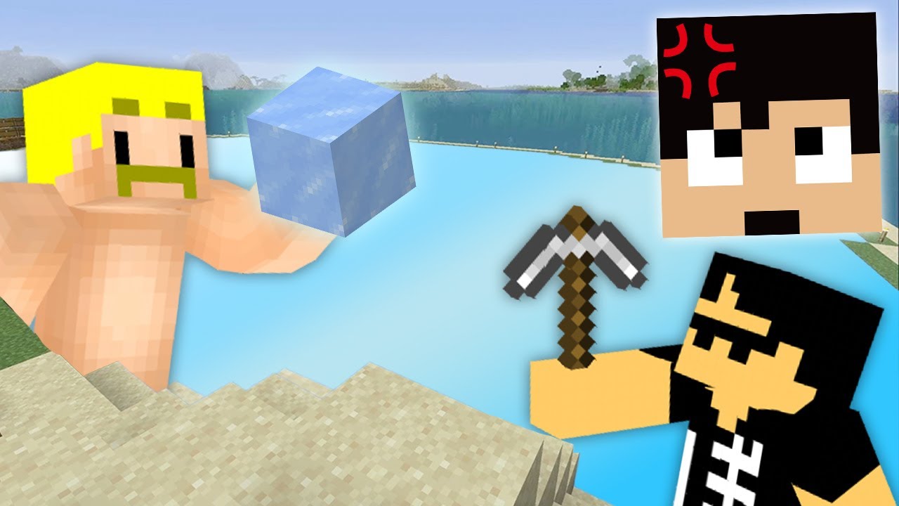 カズさんが大事にしている湖を氷らせたったwww マイクラ Youtube