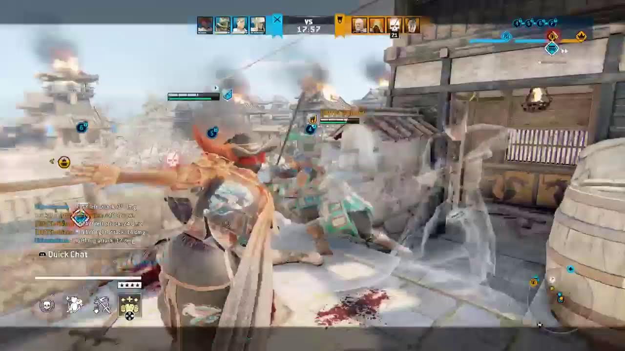 Meeting some old friends (For Honor gameplay 