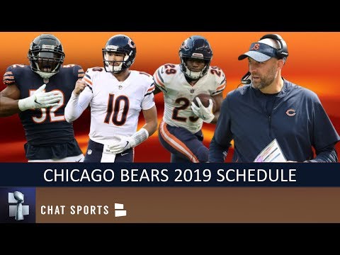 Bears 2019 Schedule: Breaking Down Opponents, Game Previews & Predictions For Regular Season