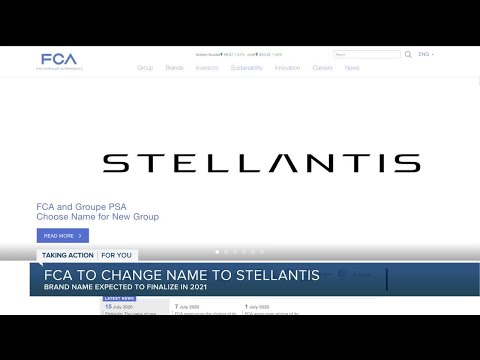   Fiat Chrysler Groupe PSA Merger To Be Named Stellantis