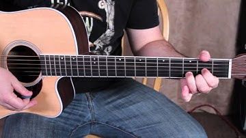Led Zeppelin - Tangerine - How to Play on Acoustic Guitar - Acoustic Songs - Jimmy Page