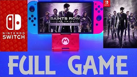 SAINTS ROW: THE THIRD - THE FULL PACKAGE - Full Game / Nintendo Switch / Gameplay