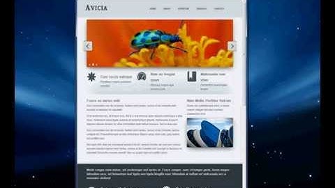 Avicia -- Free SharePoint Online Theme