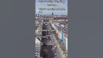 Fully Funded Masters Scholarship for Developing Countries at HTW Berlin in Germany, 2025 #shorts