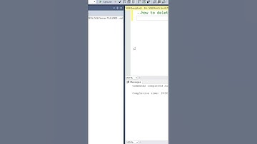 HOW TO DELETE TABLE PERMANENTLY MSSQL | SQL TUTORIAL | HINDI