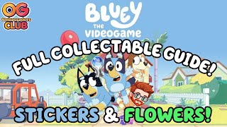 Bluey the Video Game-All collectables! Including Plants and Flowers!