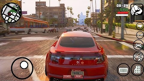GTA V ULTRA GRAPHICS MODPACK UNLOCK || GTA SA ANDROID || APK+DATA ALL DEVICE SUPPORT 2019