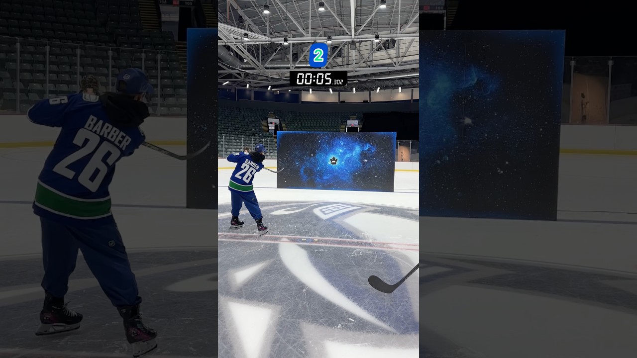 The Impossible Shot? @Canucks1970 #hockey #pavelbarber
