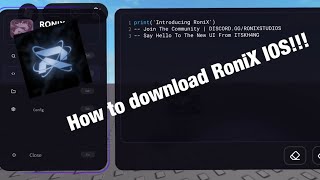 How To Get Ronix Executor On Ios Easy