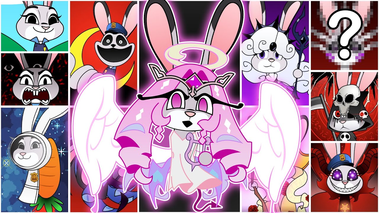 My Sprunki OC: Judy (Phase 1 to NEW Phase 37, Phase 38 from Zootopia)