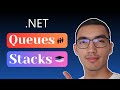 .NET Data Structures: Stacks & Queues / C# Tutorial