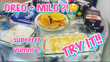 OREO MANGO GRAHAM CAKE | MY VERSION | EASY RECIPE | IVY SHEEN