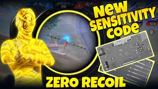NEW UPDATE 4.2🔥BEST SENSITIVITY | PUBG Best Sensitivity Setting 2026 | Bgmi Sensitivity code today 