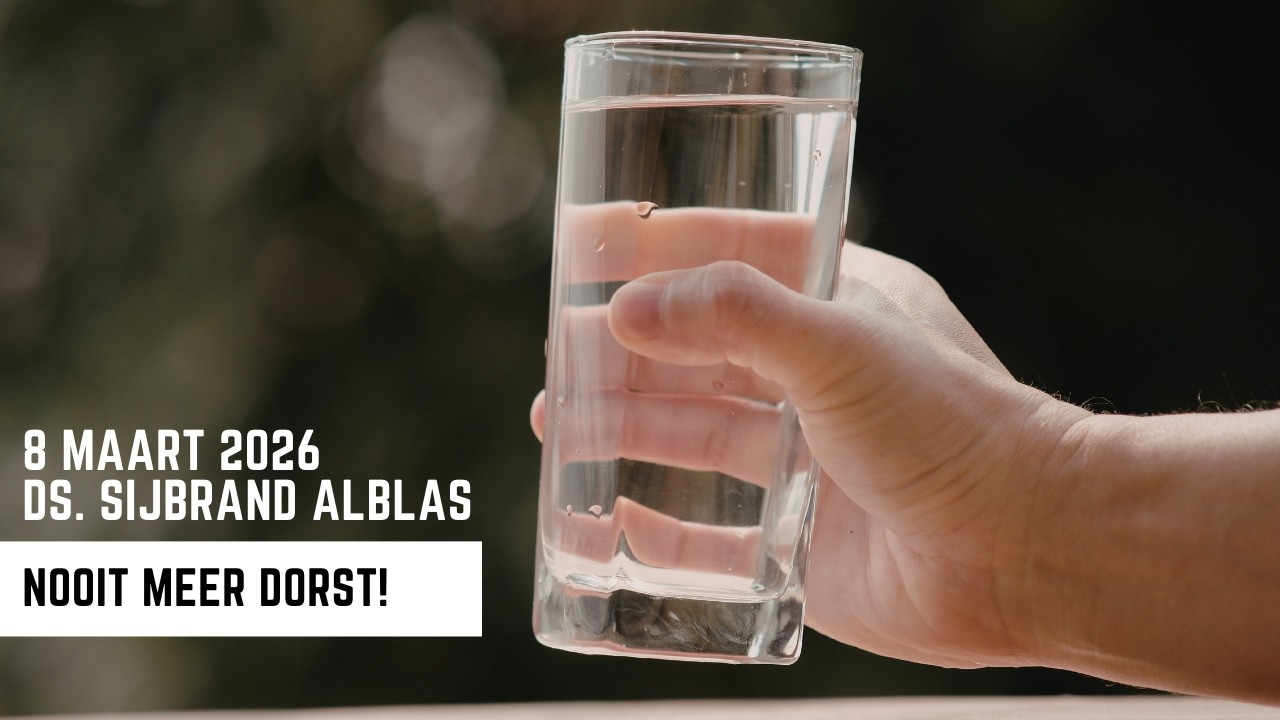 8 maart 2026 | Ochtenddienst | 09:30 uur