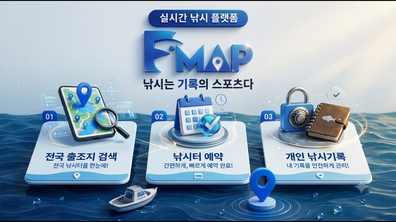 낚시는 기록의 스포츠다 실시간 낚시 플랫폼 FMAP 사용해봤습니다