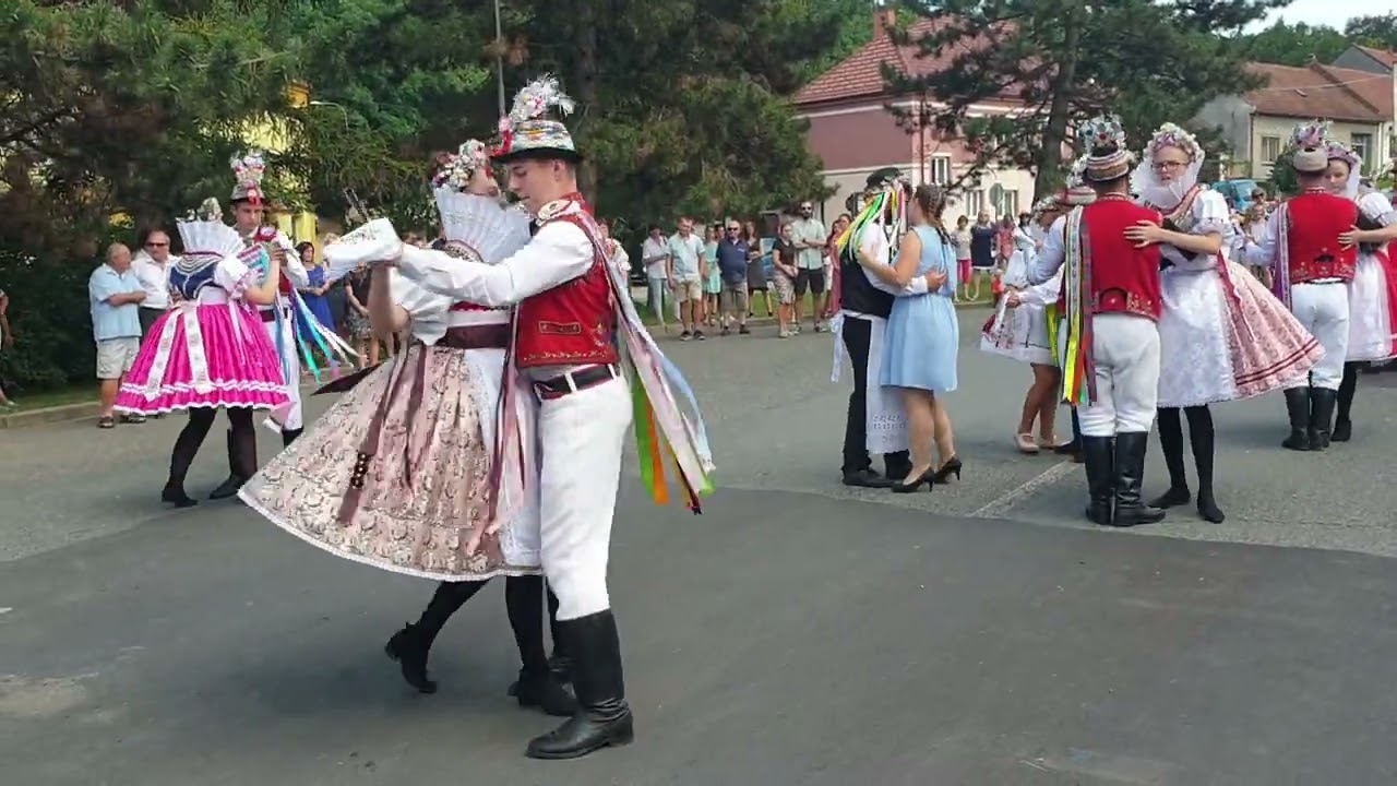 Hody Borkovany srpen 2023 - neděle - a ještě jeden tanec...