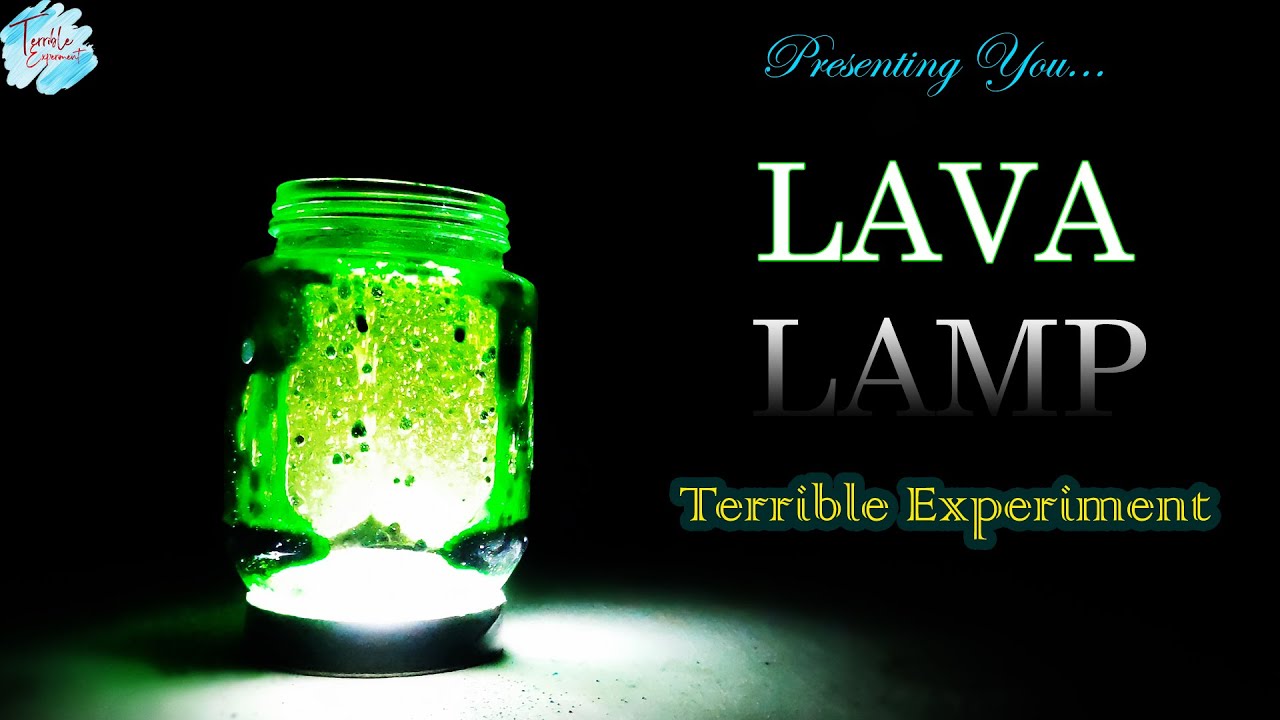 Lava Light at Home with Kitchen Science Experiment. YouTube