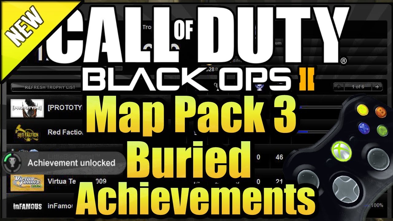 Black Ops 2 - Dlc 3 Buried Achievements And Trophies Leaked