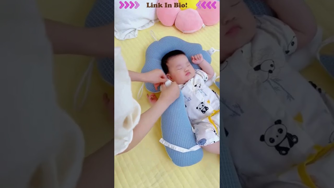 🍼 Anti-Startle Baby Pillow – Gentle Security for Peaceful Sleep