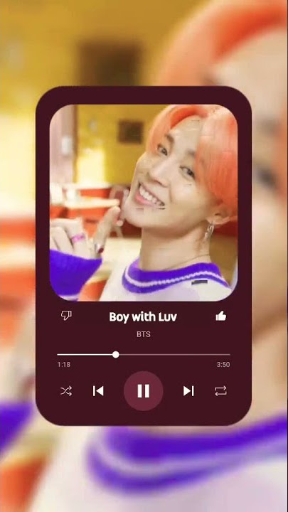 BTS - Boy With Luv (Story Wa)