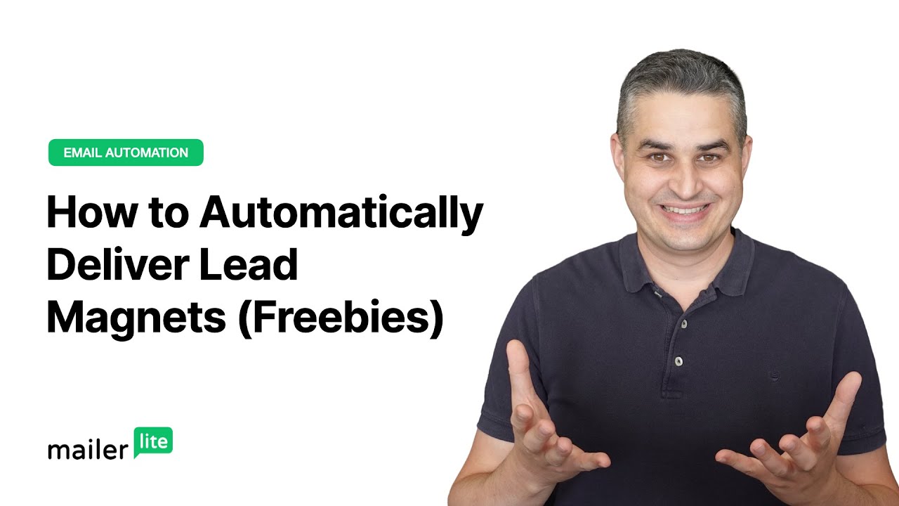 How to Automatically Deliver Lead (Freebies) MailerLite tutorial YouTube