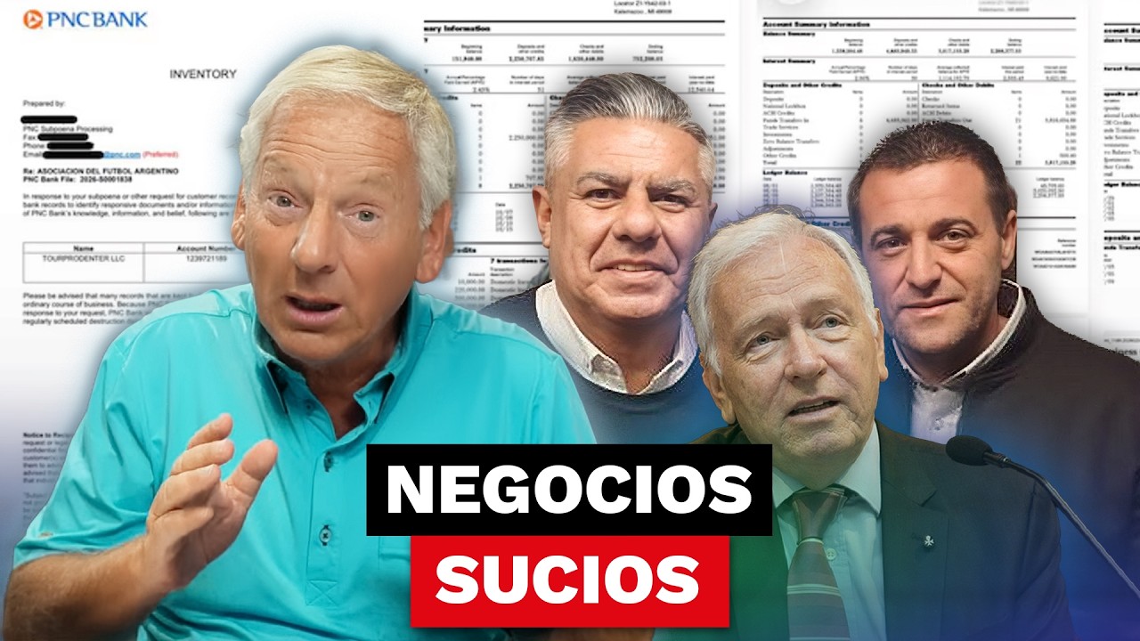 💵 APARECEN NUEVAS CUENTAS MILLONARIAS EN EL ESCÁNDALOS DE LA AFA ⚽️