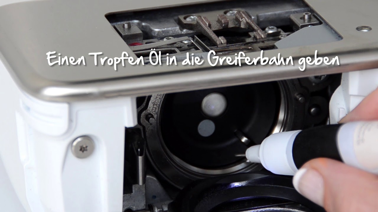Tutorial zu BERNINA 790 Pflege und Reinigung YouTube