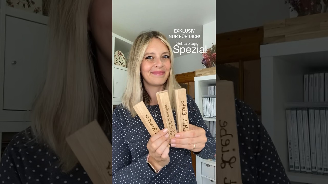 Geburtstagsspezial | 4 Jahre meerstempeln - Danke von Herzen! 