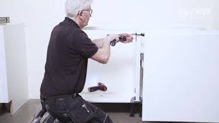 Wren Kitchens Infinity: Pullout Bin Unit Installation