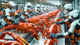 Giant Lobster Processing Process In The Factory Using Future Technology | Farming Documentary